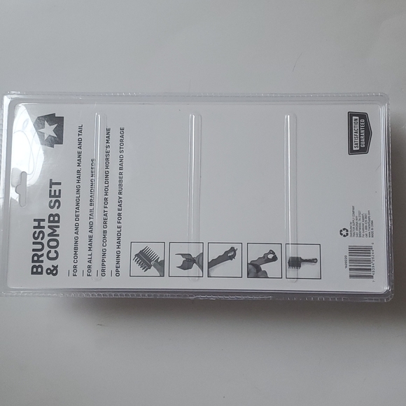 Tractor Supply Equine Grooming Brush/Comb Set - Picture 5 of 7